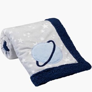 🎉Brand New 🎉Cozy Blue and Gray Starry Kids Blanket